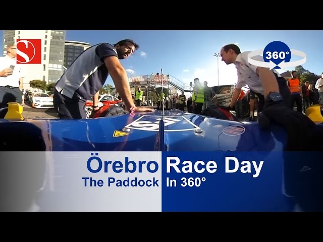 360° - Örebro Race Day - The Paddock - Marcus Ericsson - Sauber F1 Team