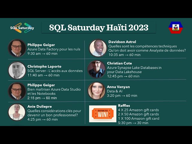 SQL Saturday Haïti 2023