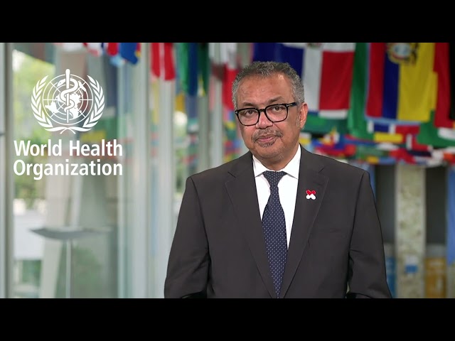 YSPH Commencement 2024 message from Dr. Tedros Adhanom Ghebreyesus, WHO Director-General