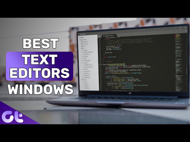 Top 5 Best Text Editors for Windows in 2020 | Guiding Tech