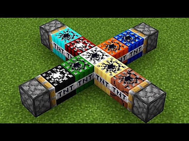 ALL TNT'S COMBINED = ? - MINECRAFT