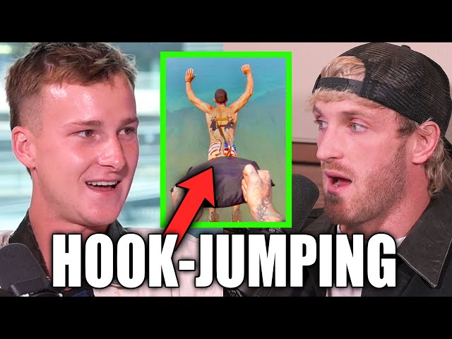 Jesse Grylls Jumped Off A Cliff With Hooks In His SKIN! (Hook Jumping)