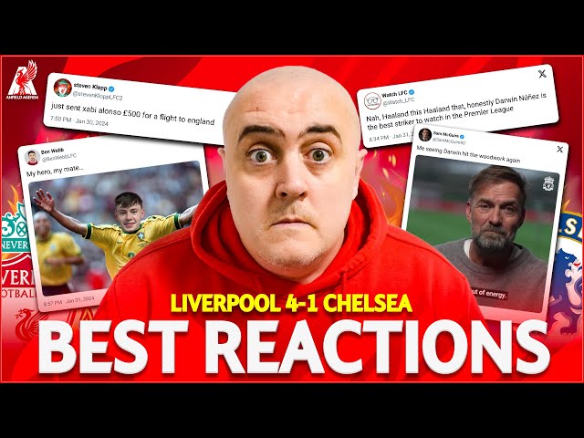 THE BEST REACTIONS AFTER LIVERPOOL 4-1 CHELSEA! Craig Reacts