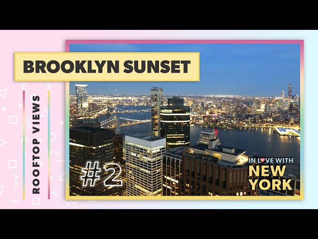 Stunning Sunset Over Brooklyn - April 2, 2022 - Chasing Sunsets #2 | In Love With New York