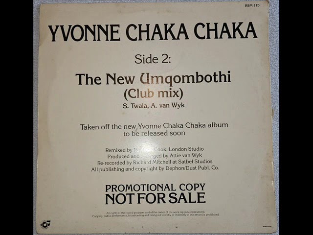 Yvonne Chaka Chaka - The New Umqombothi Club mix