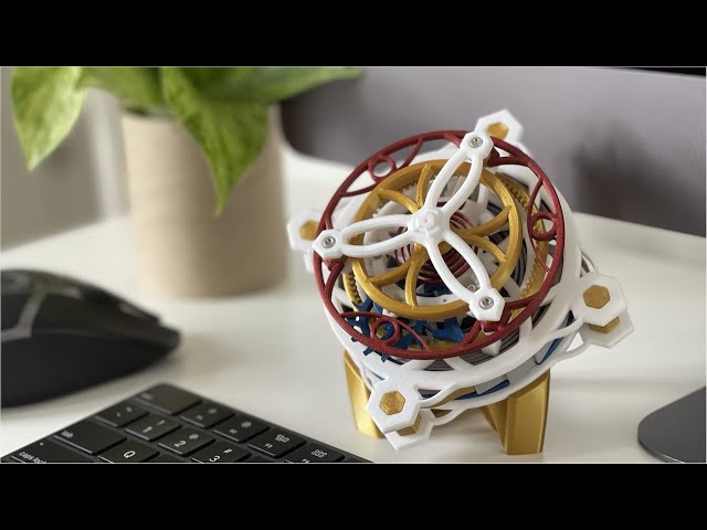 Mini Mechanica 2.0 | A 3D printed Tourbillon Model