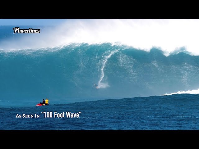 "100 FOOT WAVE" behind the scenes footage by POWERLINES Productions⚡️  #surf #powerlinesproductions