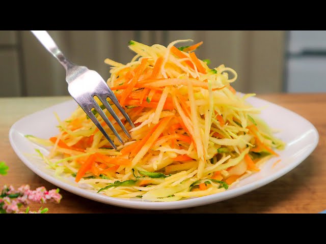 The 🔝 5 best vegetable salads for losing weight! Eat day and night and lose weight quickly!