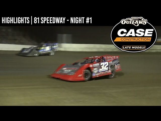 World of Outlaws CASE Late Models | 81 Speedway | June 23, 2023 | HIGHLIGHTS