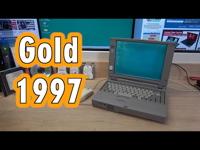 Teurer Klassiker wieder belebt - das Gold der 1990er - Toshiba Notebook 210CS