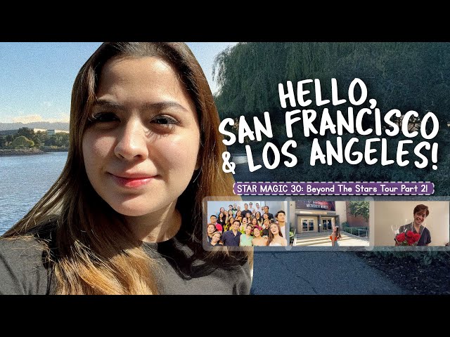 HELLO SAN FRANCISCO AND LOS ANGELES! | Alexa Ilacad