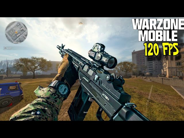 WARZONE MOBILE FULL 120 FPS ANDROID GAMEPLAY