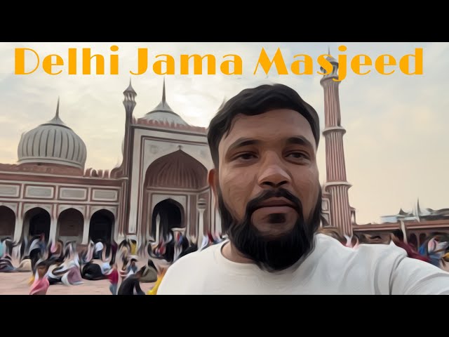 Delhi Jama Masjeed  Minaa Bazaar Vlog | Nizamuddin Markaj |#delhi #matinshaikhvlog #jamamasjid