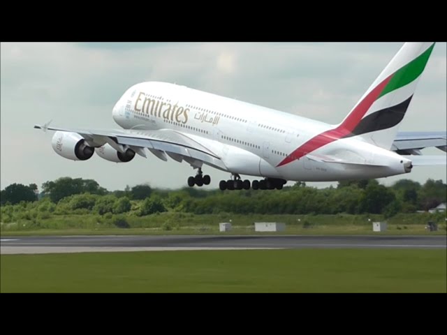 Manchester Airport Close Up Afternoon Take Off's | 23/06/15