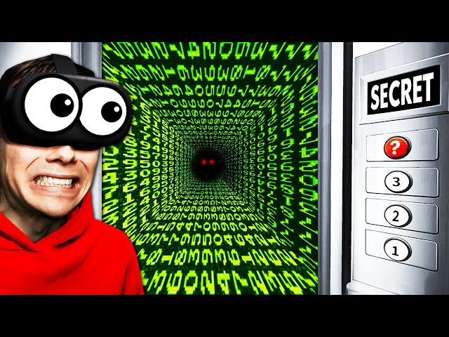 Escaping SECRET DIMENSION (VR Elevator)