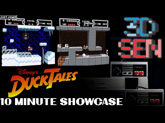 DuckTales 3DSEN Emulator Gameplay #3dsen #nes #ducktales