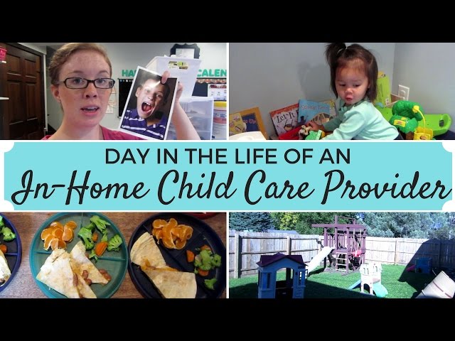 Day in the Life of an In-Home Child Care Provider
