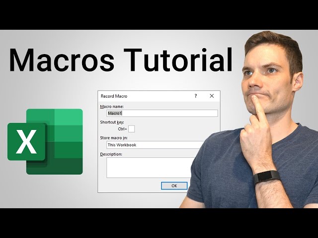 How to Create Macros in Excel Tutorial