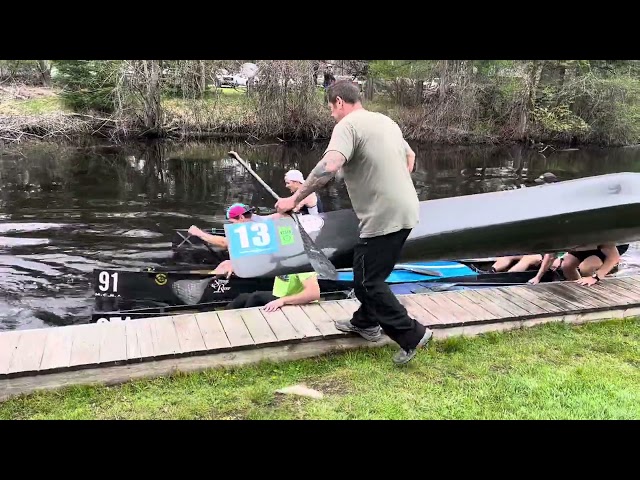 The Roscommon canoe race