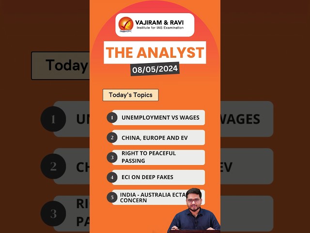 The Analyst | 8th May 2024 | Vajiram and Ravi