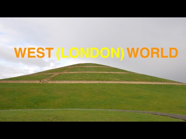 Walk from West Acton to Northolt, Greenford & Northala Hills (4K)