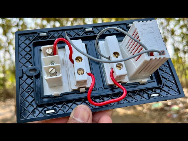 Fan dimmer 😍switch board wiring | Switch board wiring connection😍 |