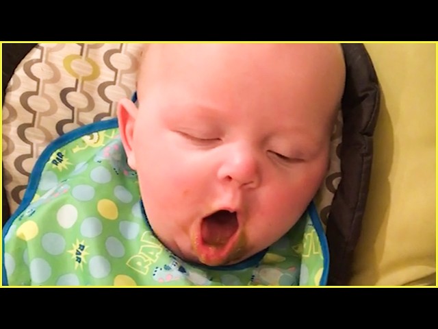 Not Fan Of Food! Funniest Baby Eating Moment || Peachy Vines