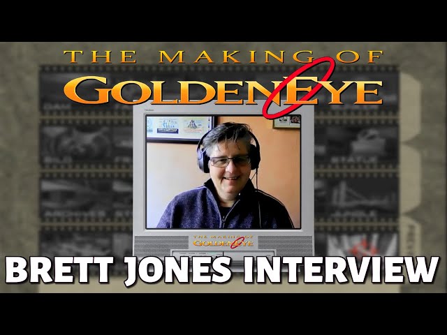 BRETT JONES Interview (The Making of GoldenEye 007)