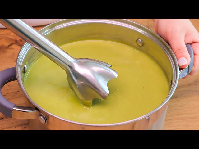 This vegetable soup helped me lose weight quickly! Eat day and night. Broccoli cream soup