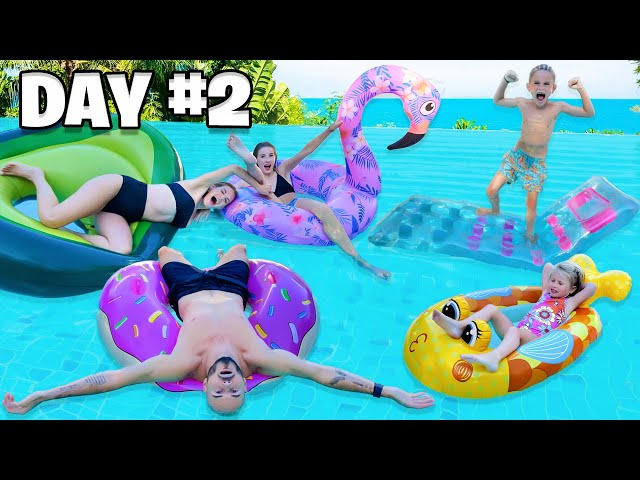 LAST TO LEAVE THE FLOATY…WINS ANYTHING 😱