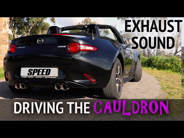 Performance Exhaust Sound - Mazda MX5 Miata ND - Driving the Cauldron!