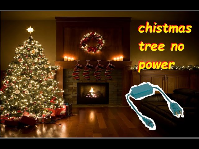 LED christmas tree bad power supply