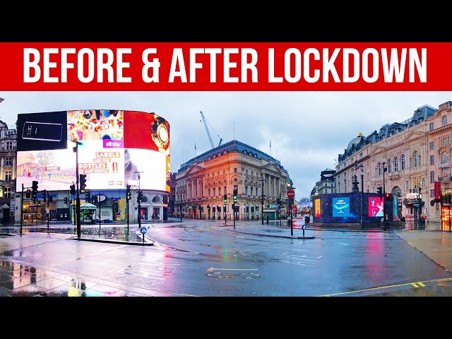 London Before & After Lockdown 360 Video.