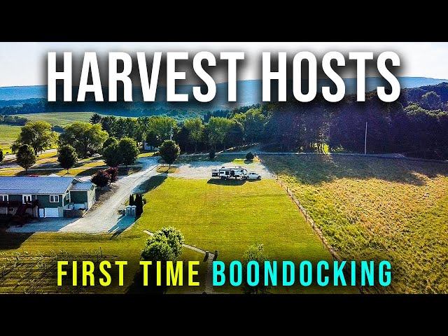Harvest Hosts | Boondocking at Glades Pike Winery in Somerset, PA