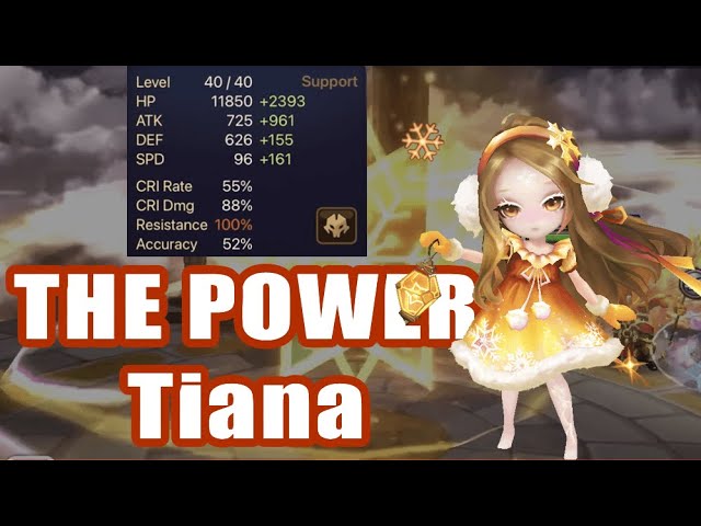 【 Summoners War | Curry's RTA 】The Nemesis Tiana, Super Counter Team!