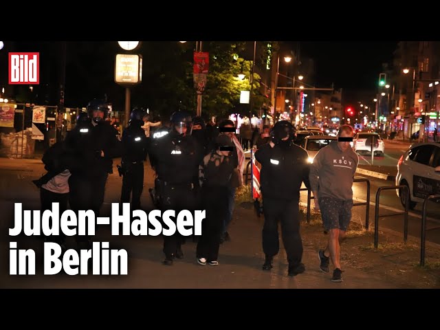Berlin Neukölln: Immer wieder wird gegen Israel skandiert