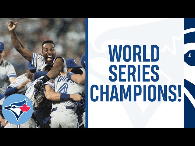 1992 World Series Game 6: The Toronto Blue Jays Are World Series Champions!