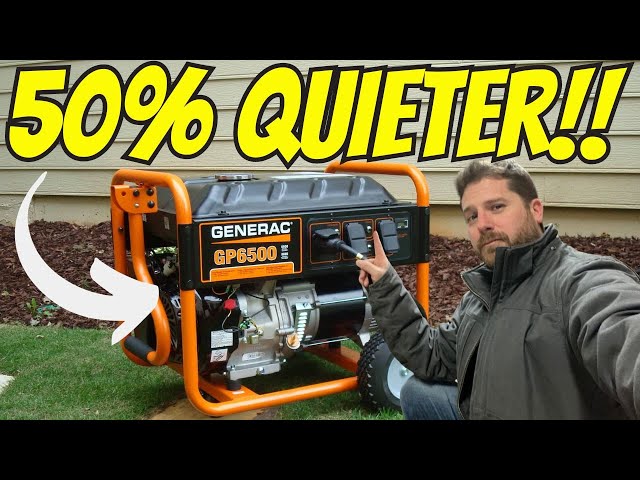 8 BEST Ways To Make a Noisy Generator QUIETER!