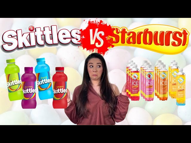 Battle of the Drinks: Skittles vs Starburst