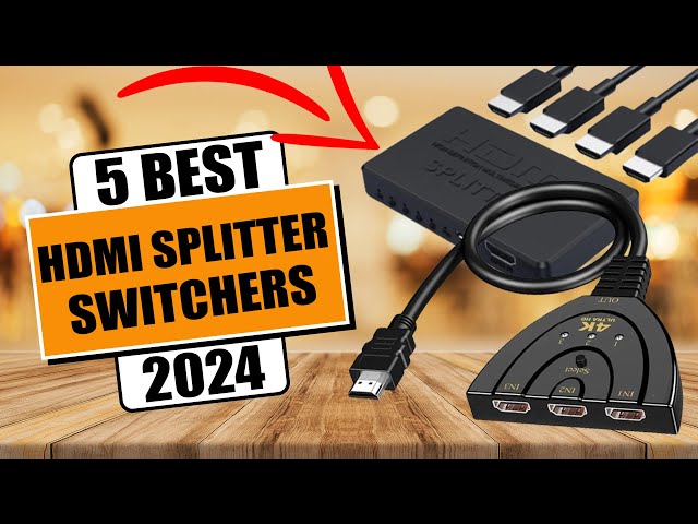 5 Best HDMI Splitter of 2024 || Best HDMI Switcher