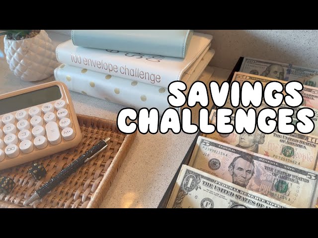 ☀️ Savings Challenges | Cash Stuffing $240 | Cash Envelope Budgeting