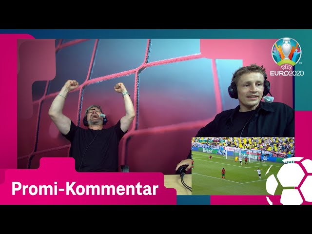 Tim Bendzko und Henning Wehland machen den Promi-Kommentar zu #PORGER | UEFA EURO 2020 | MAGENTA TV