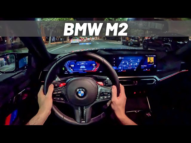 2023 BMW M2 | POV NIGHT DRIVE