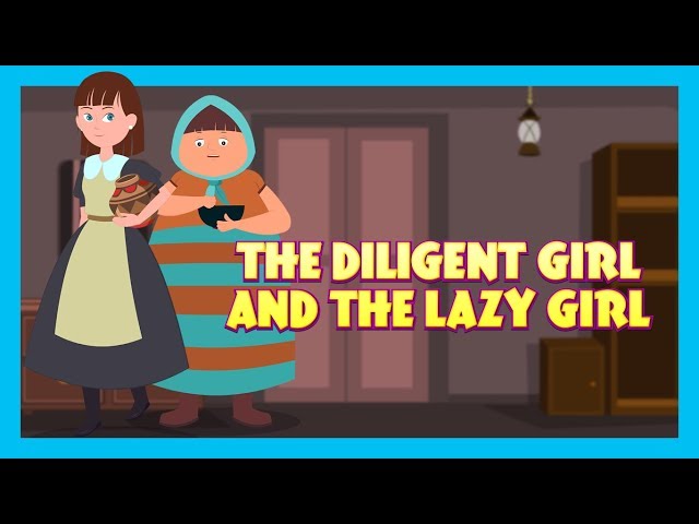THE LAZY GIRL - MORAL STORY FOR KIDS || KIDS HUT STORIES - ANIMATED STORIES FOR KIDS