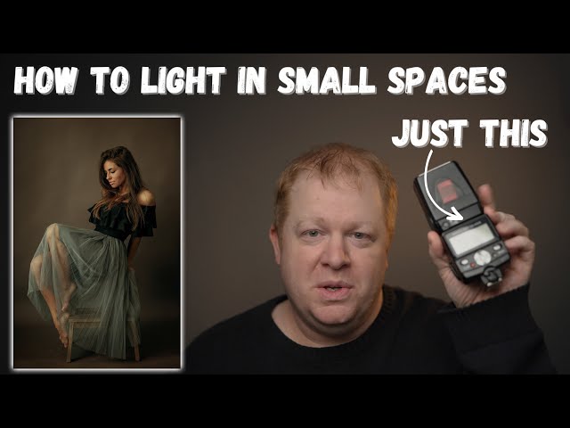 How to light in small spaces with just a speedlight