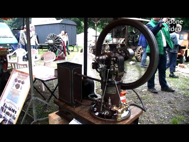 Stationary Engine: Germanus Gasmotor Stationärmotor / Standmotor