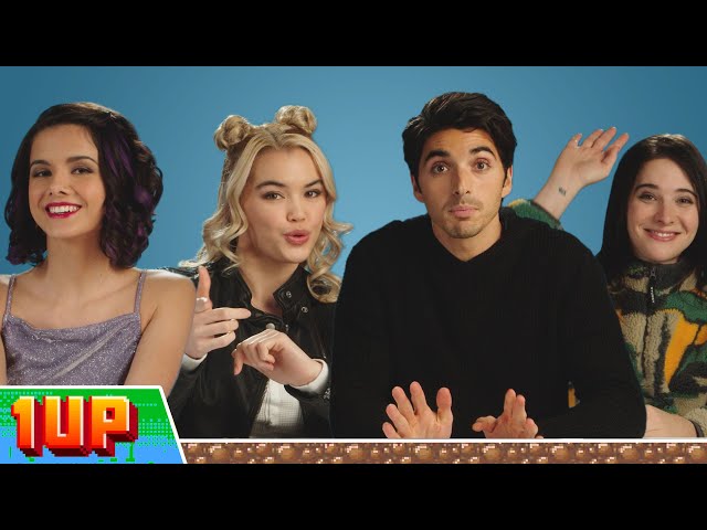 Paris Berelc, Taylor Zakhar Perez, & The Cast Of '1UP' Plays Who’s Who