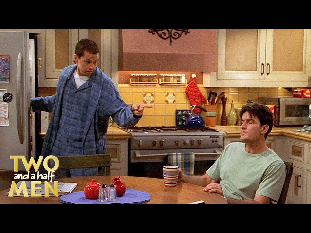 Alan Confronts Charlie About His One Night Stands | Two and a Half Men