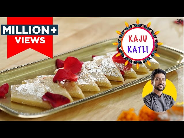 Easy and special Kaju Katli recipe | काजू कतली आसान रेसिपी | Cashew burfi | Chef Ranveer Brar