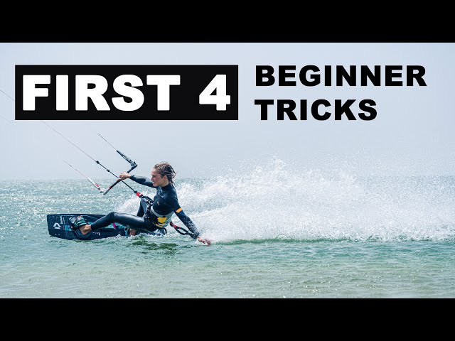 First 4 beginner tricks for kiteboarding (very easy)